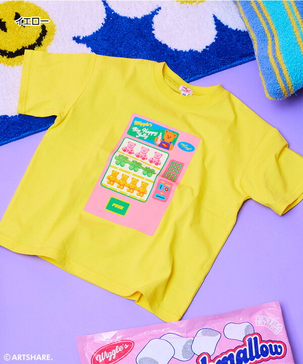 🇯🇵預訂 日本直送🇯🇵Markey’s x Wiggle Wiggle八色趣味印花短袖T恤