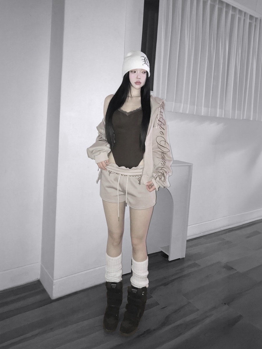 Slim Fit Lace Trim Bodysuit