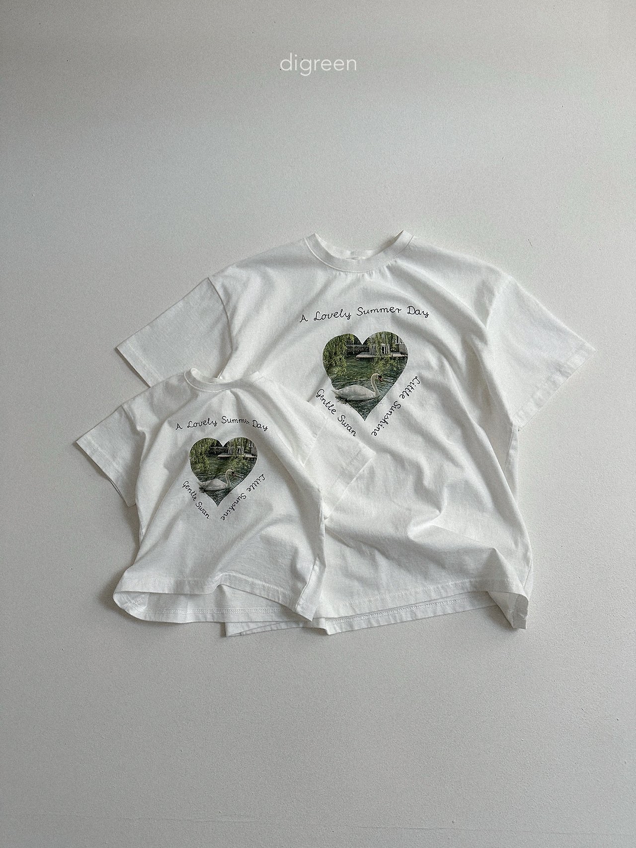 Digreen | Heart T (white size XL115-120/Adult )