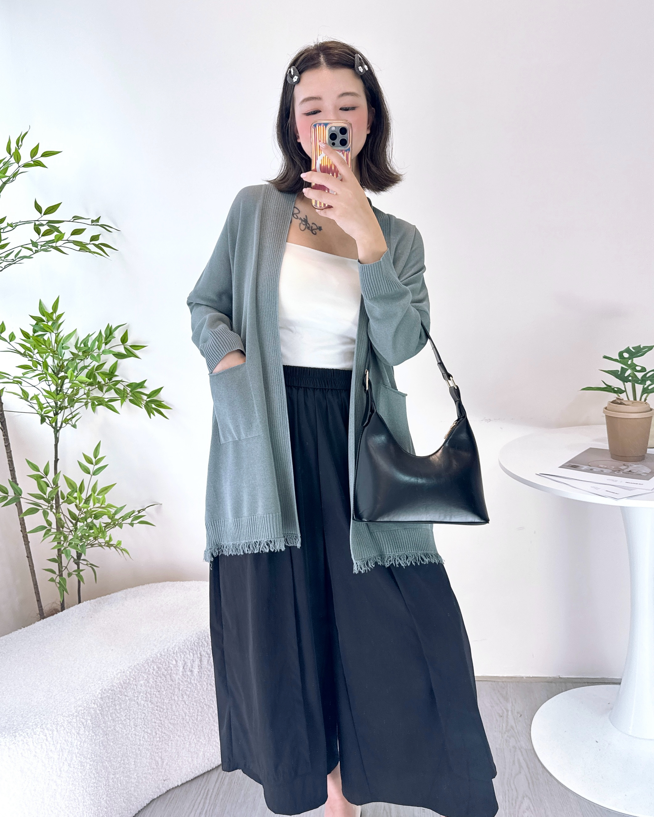 超美垂感Soso線料防曬長外套 3色