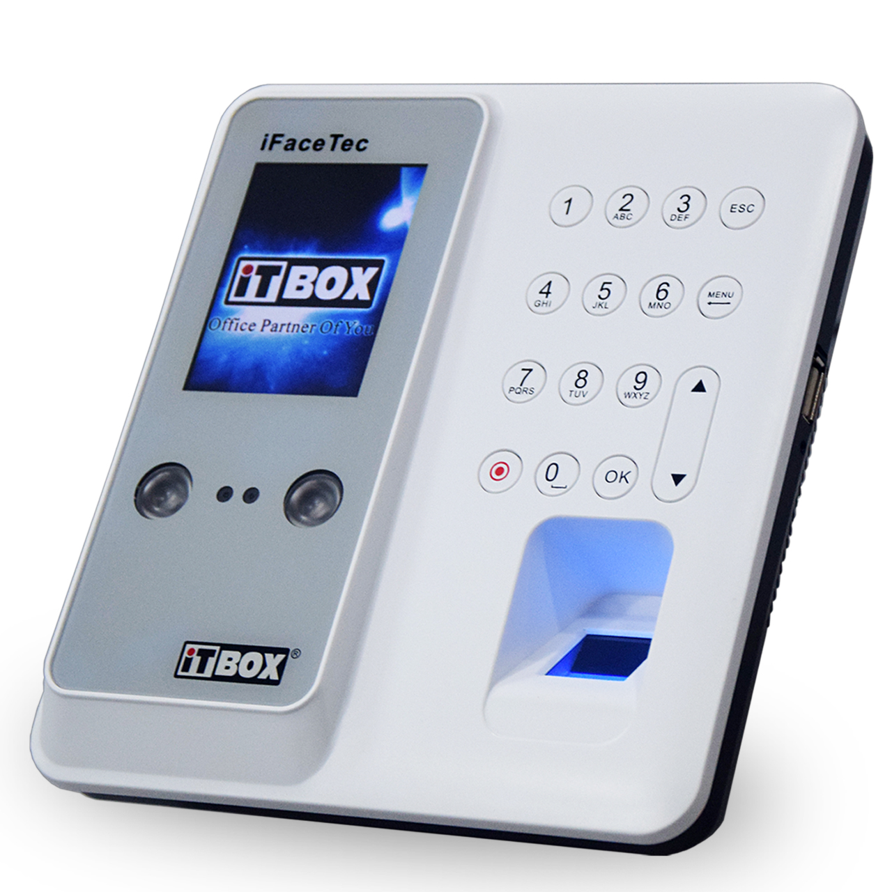 iTBOX Face Recognition & Fingerprint Time Attendance System iFaceTec