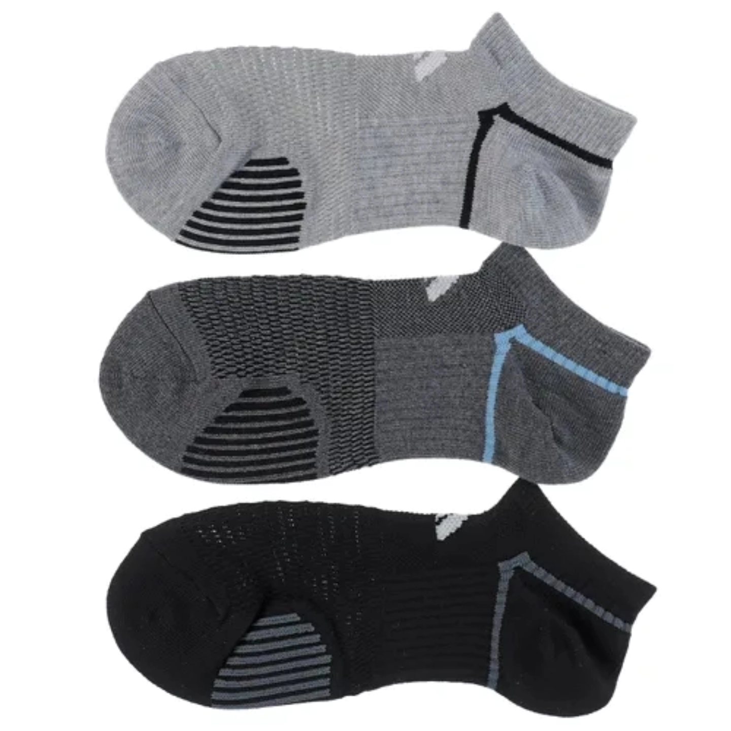 日本直送 Adidas 超透氣網眼 運動鞋襪｜3對套裝