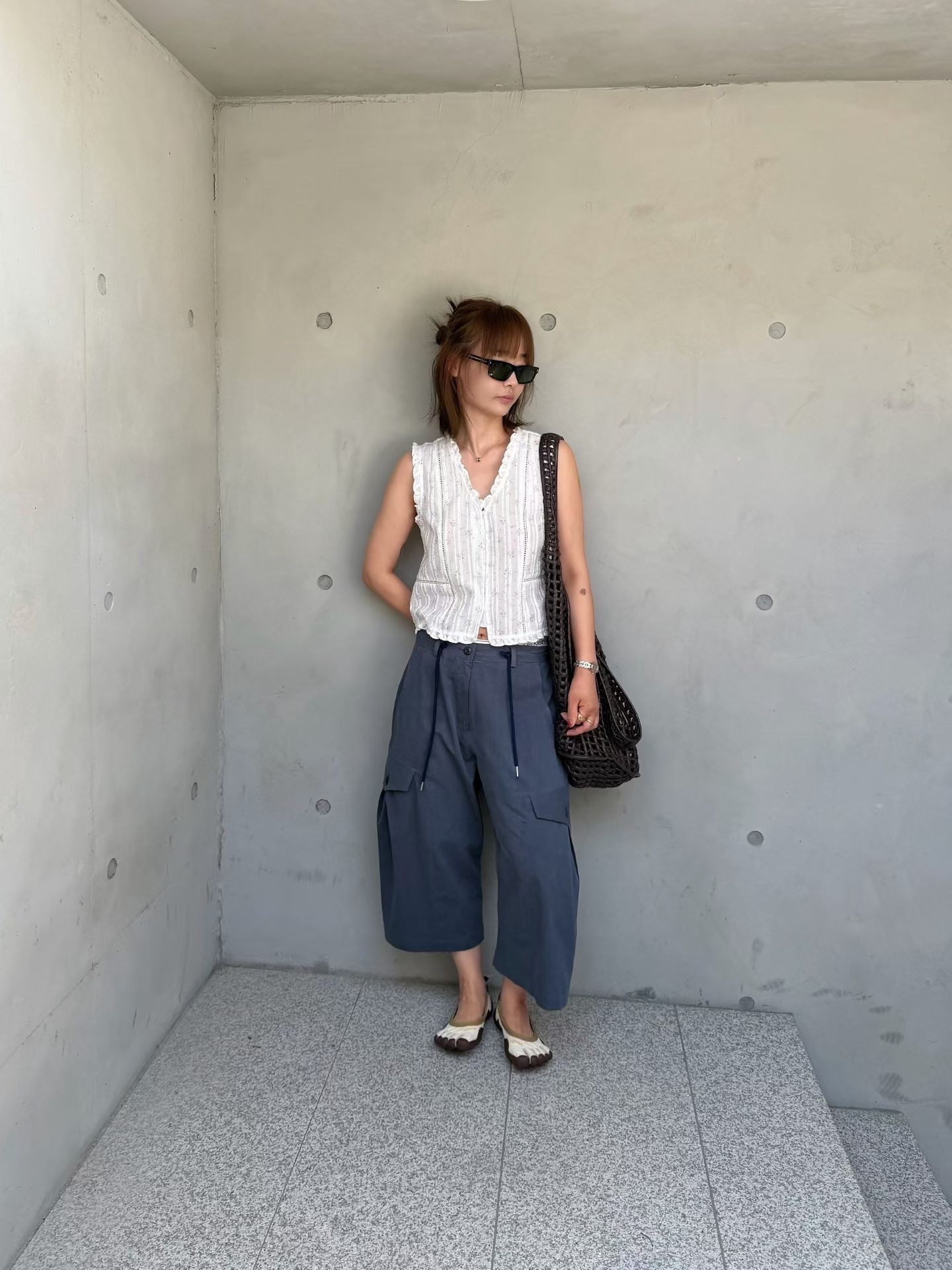 🇰🇷東大門女裝 | Flower sleeveless 
