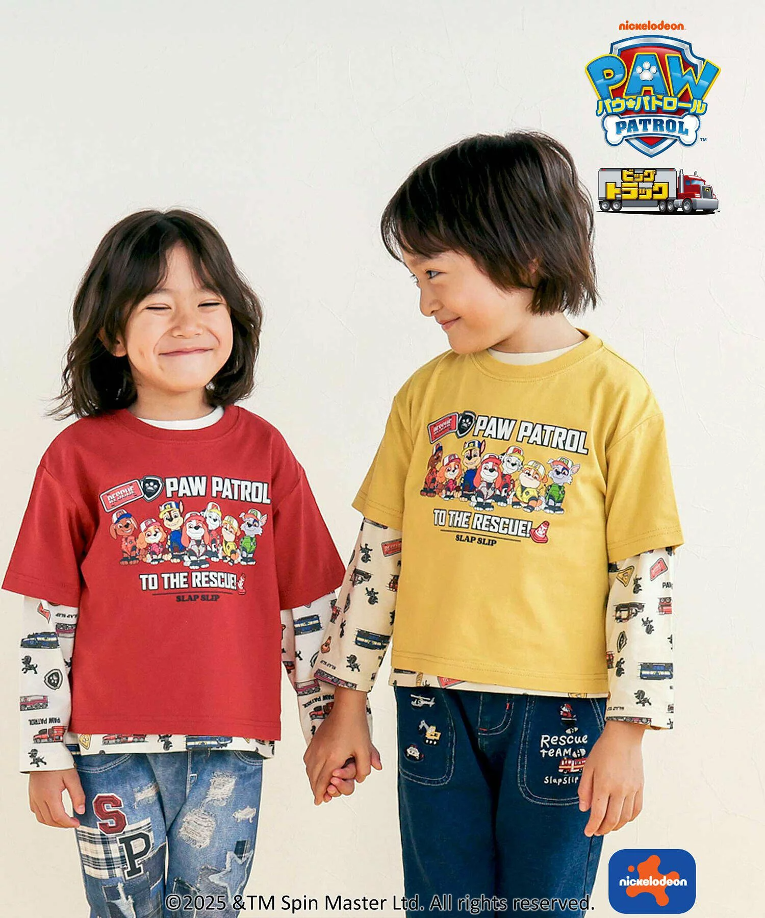 🆕【⭐訂購⭐】 🇯🇵日本直送 🌀#PawPatrol 全印花 短袖+長袖TEE 兩件套［2款選］🌀[ELCA-0155][260403]