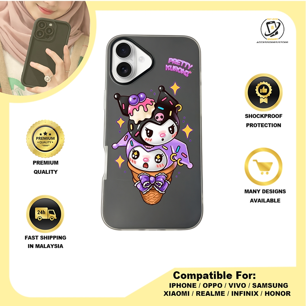 JELLY CASE PHONE FOR IPHONE - DESIGN KUROMI A