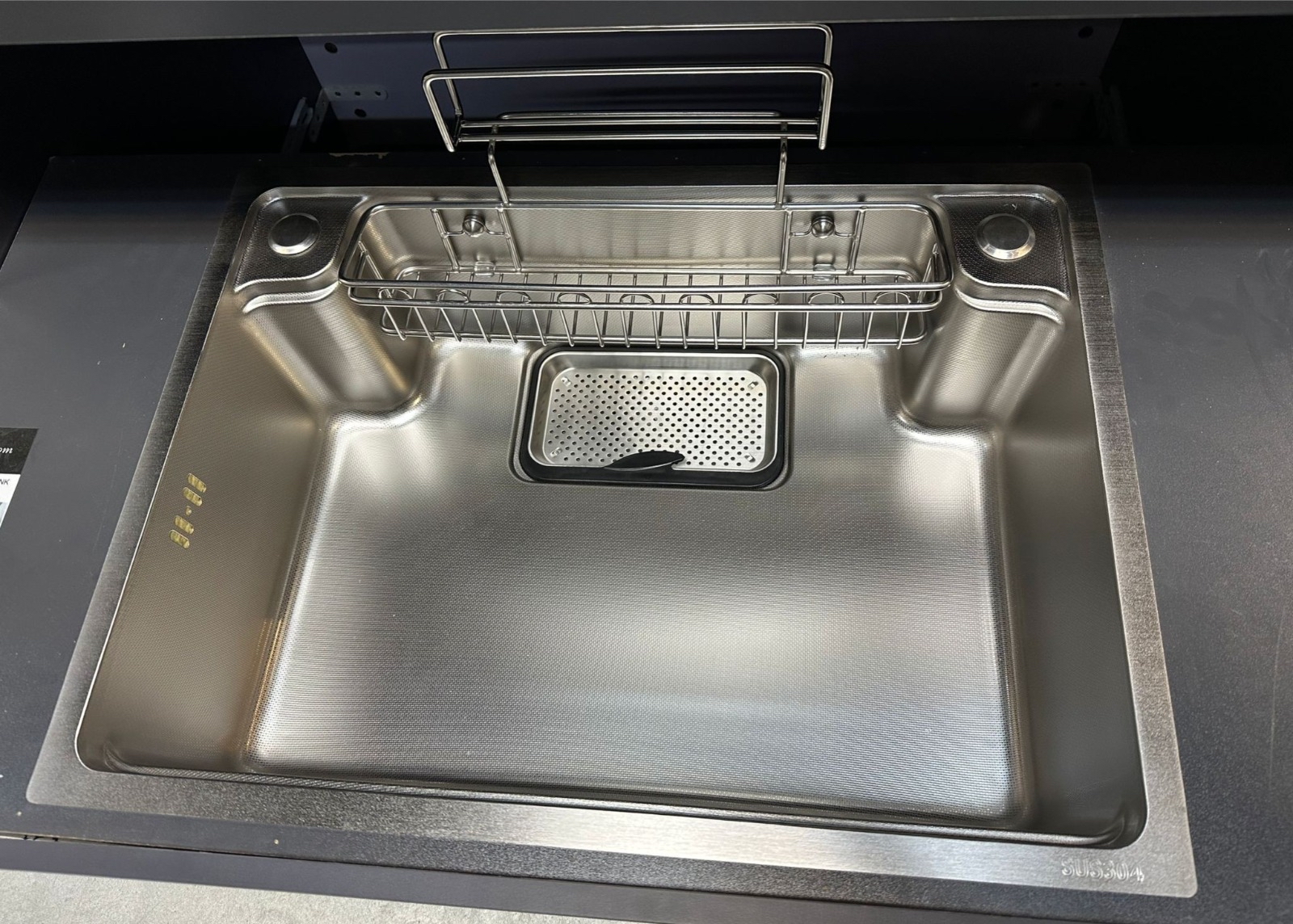 Well Bloom Italy不銹鋼枱上枱下兩用多功能日式鋅盤 (WBJ6045WL) 600mm x 450mm 