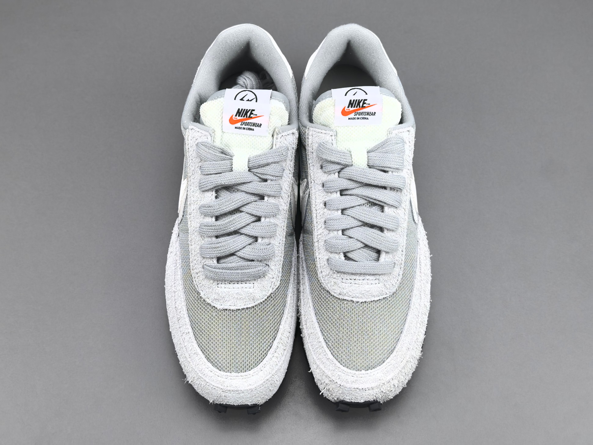 Fragment x Sacai x Nike LDWaffle "Light Smoke Grey" DH2684-001
