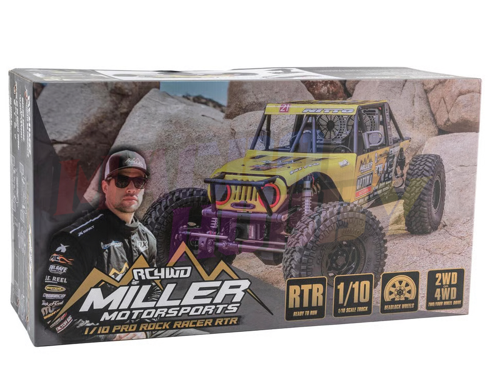 RC4WD Miller Motorsports 1/10 Electric Pro Rock Racer RTR RC4ZRTR0061 #470079