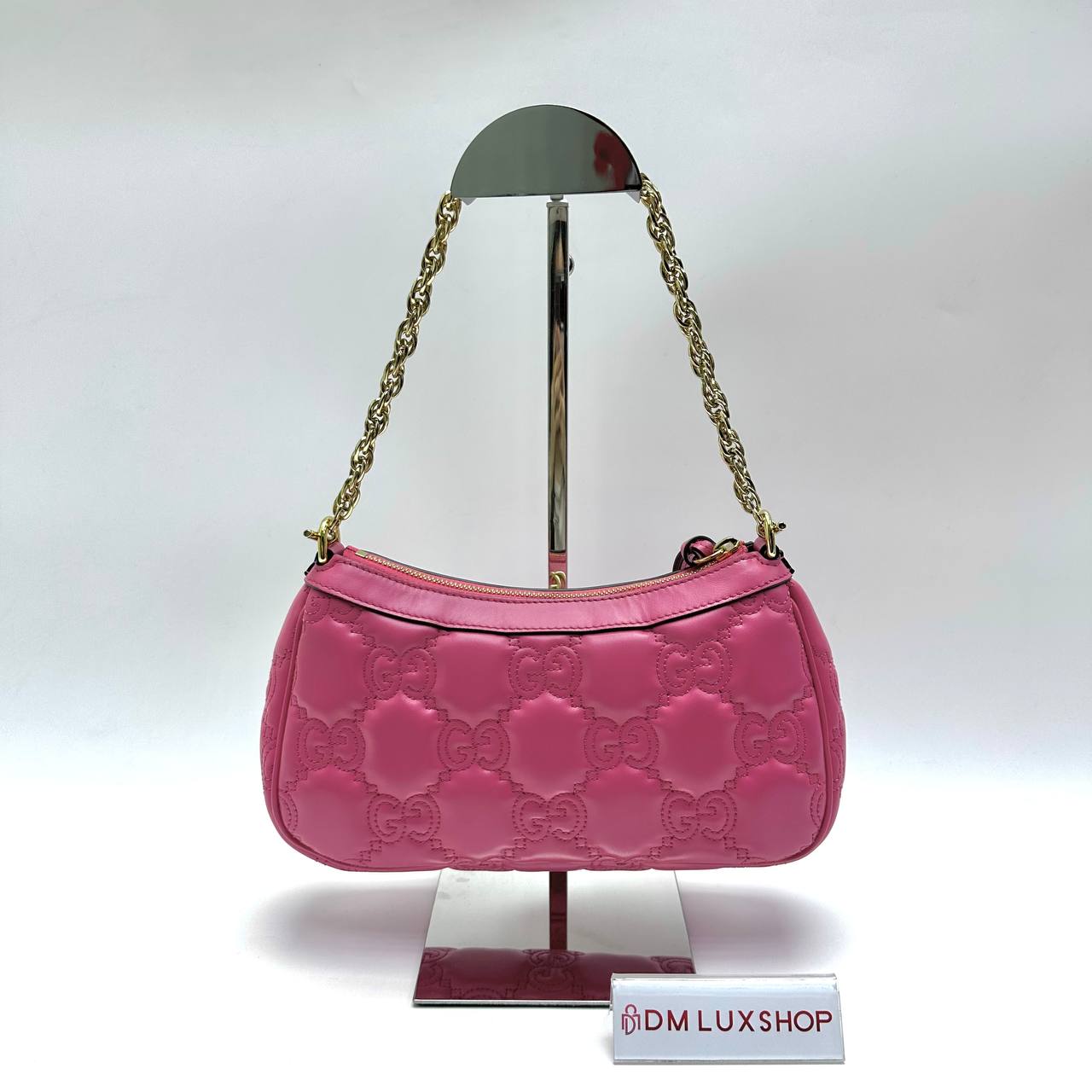 Gucci Pink Shoulder Bag GHW