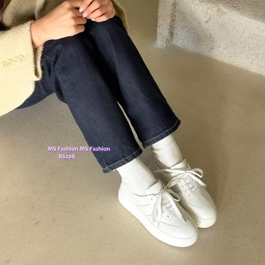 R6208 韓國🇰🇷真皮厚底sneakers
