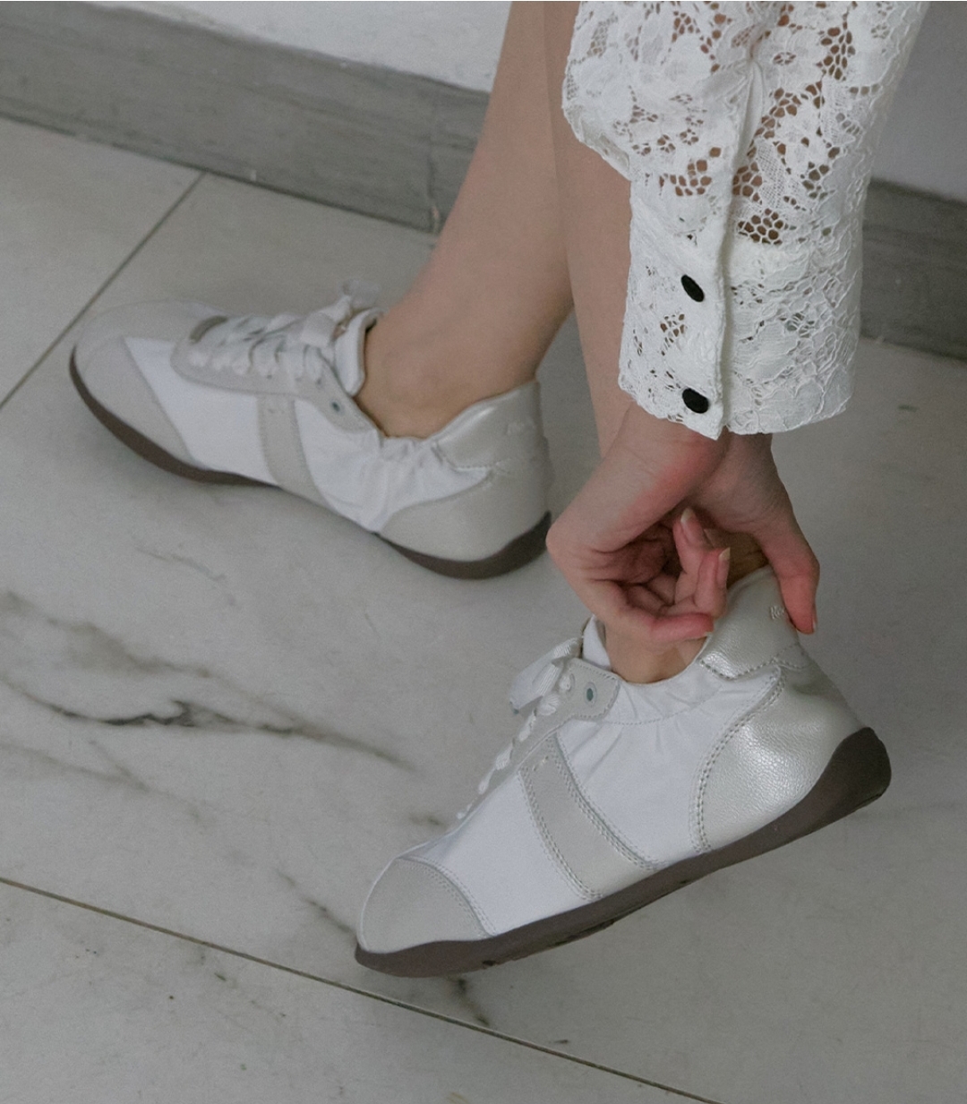 Rockfish Weatherwear SCRUNCH FLAT SNEAKERS 🤍
