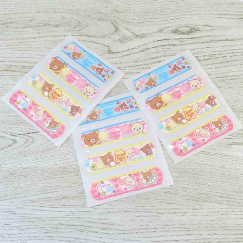 日本製 鬆弛熊 × Chupa Chups 珍寶珠 聯乘膠布
