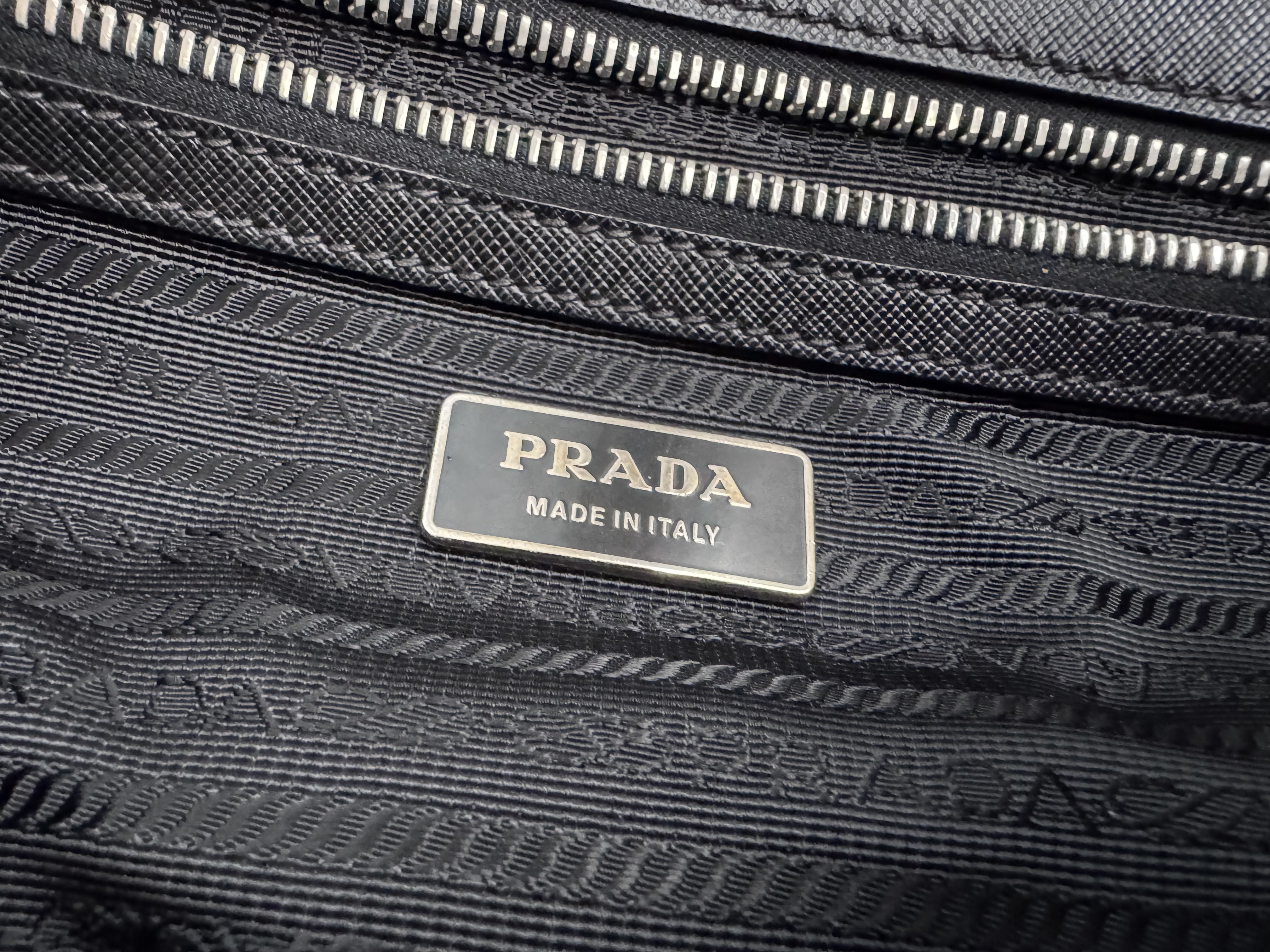 Prada Nylon Shopper Tote Bag