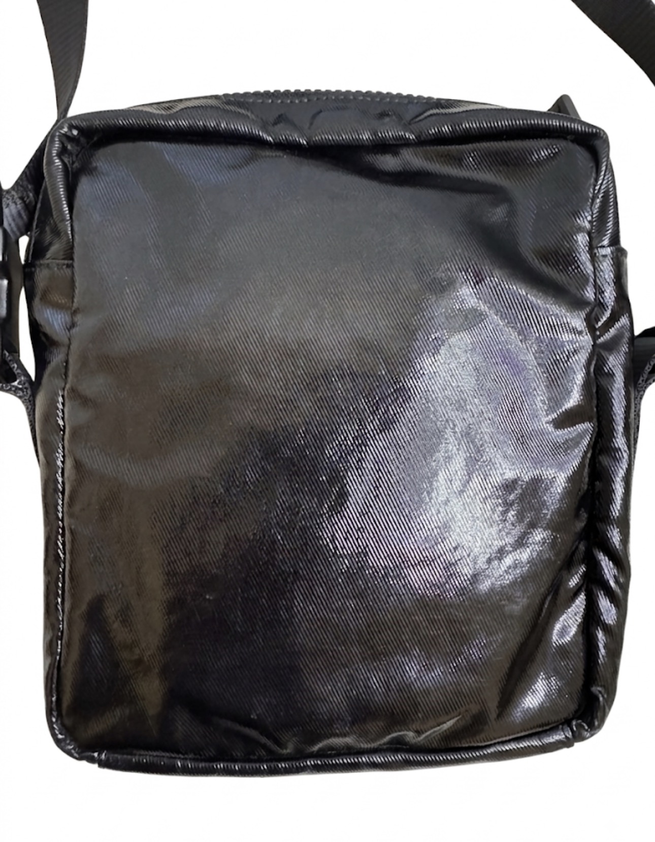 Chanel Black Coated Nylon Sport Line Crossbody Bag
