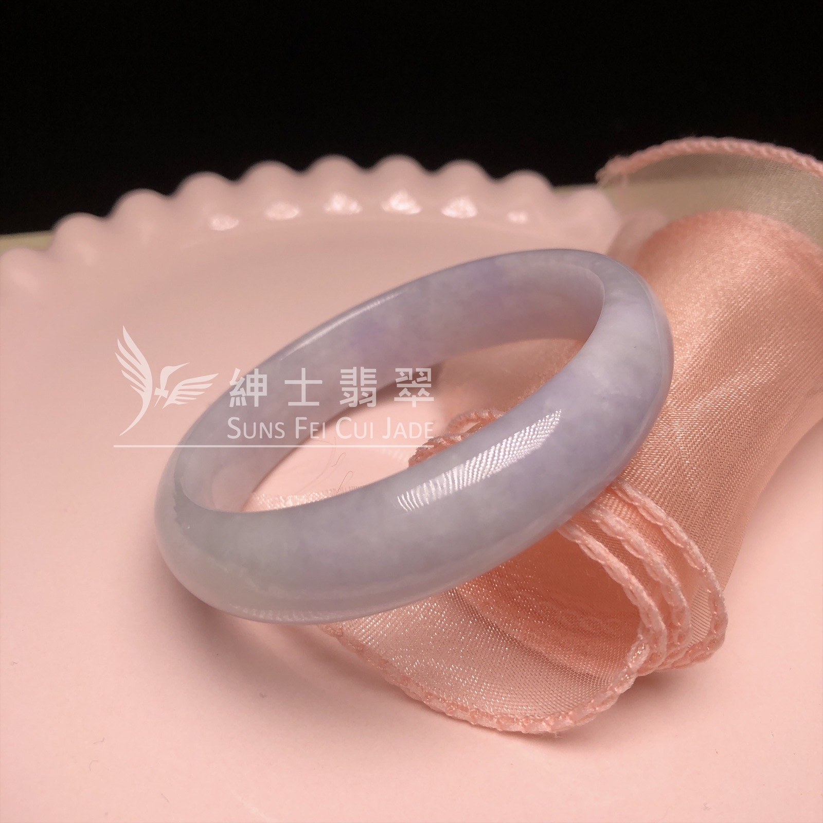 C06228 會卡春彩貴妃鐲53.5mm