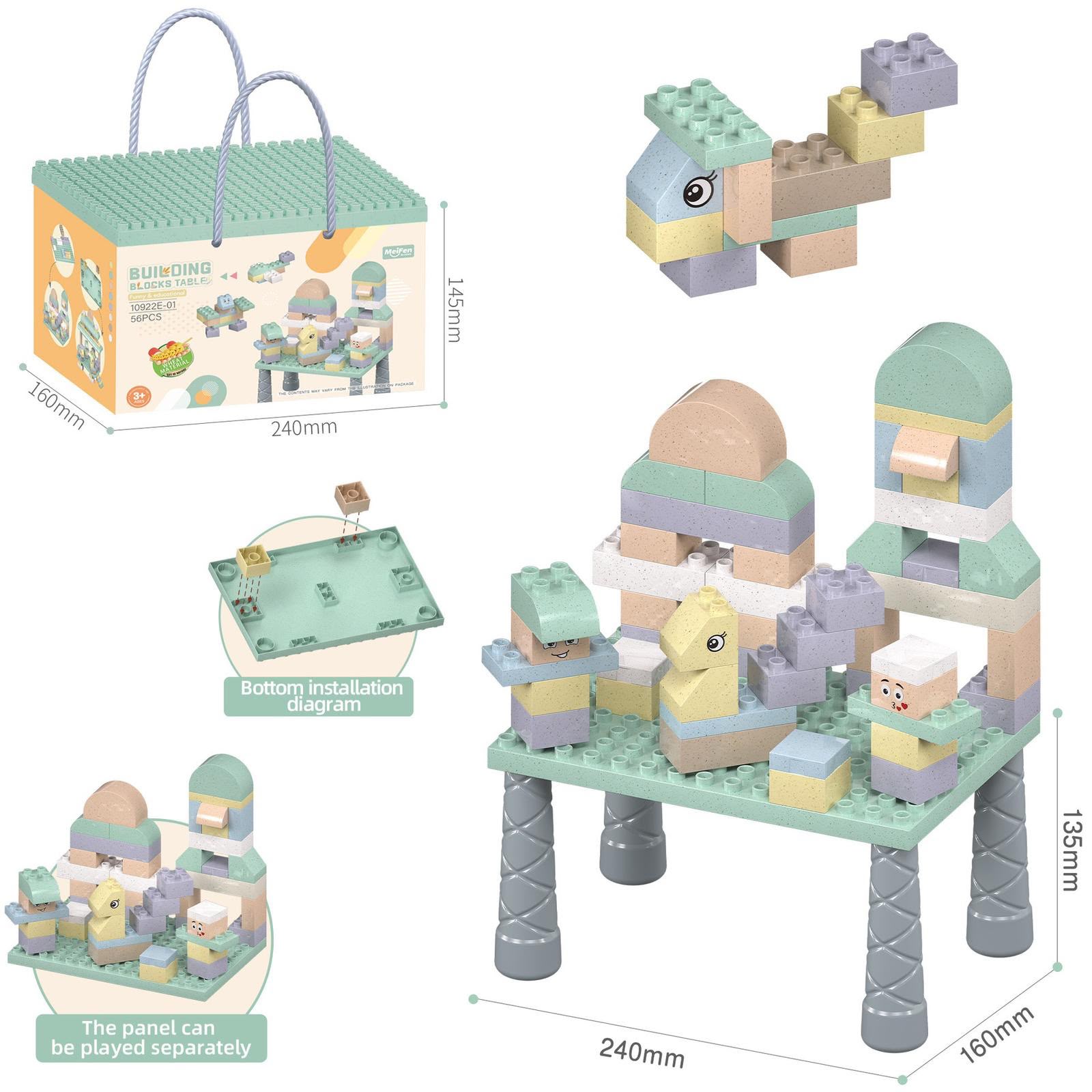 小麥大顆粒Building Blocks Table 