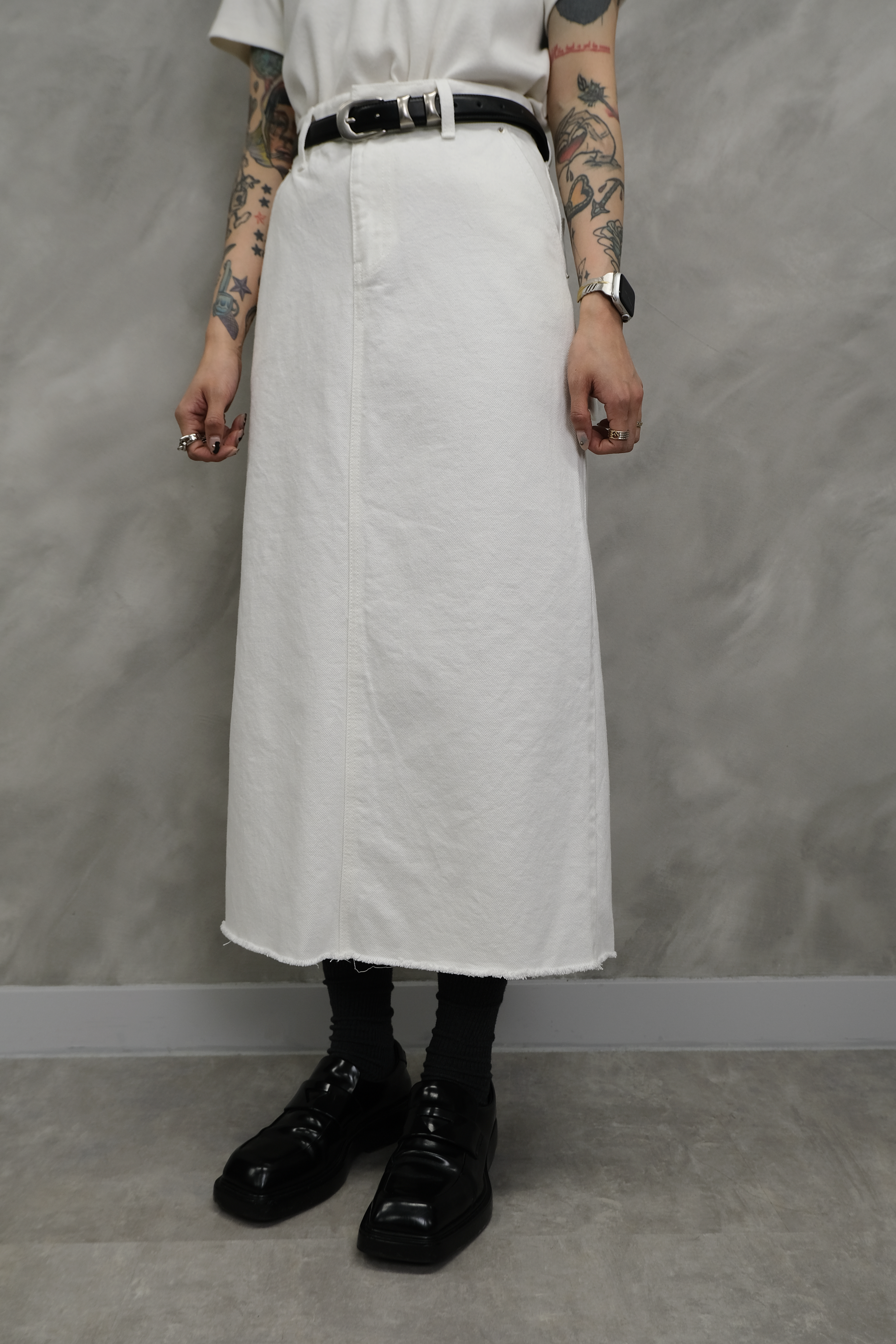 Basic cotton skirt #sk29