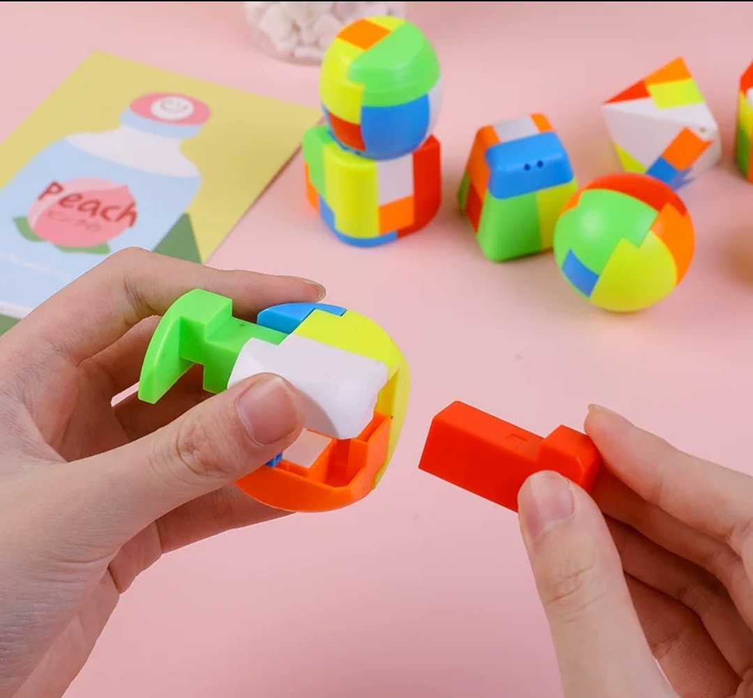 小玩具- 魯班鎖匙扣 (T402) 🚛 送貨方式請選(3)