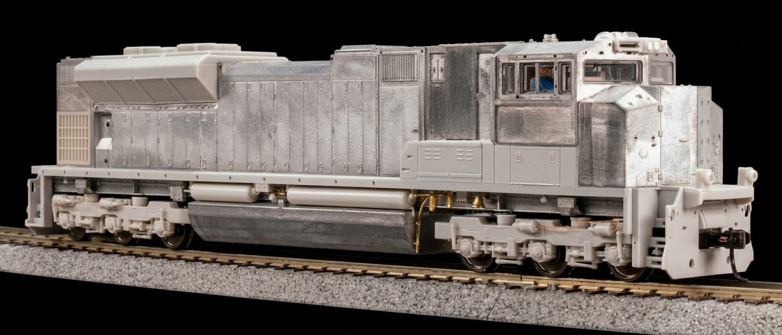 SD70ACE Metal Edition DCC 數碼音效及動態煙