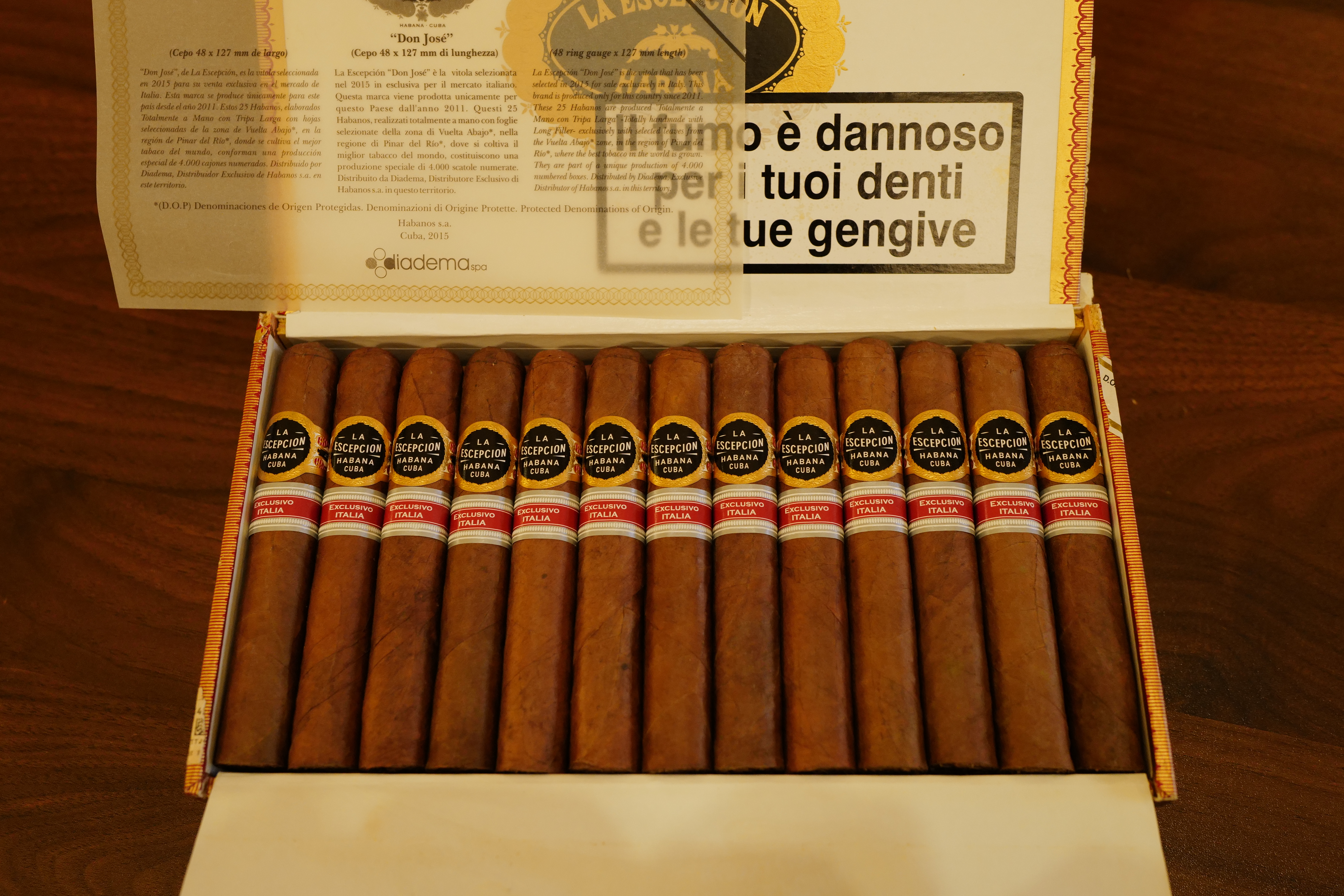 La Escepción Don José Edición Regional Italia 2015 (拉雅仕帕西安 約瑟夫 先生 意大利 地區限定版) 