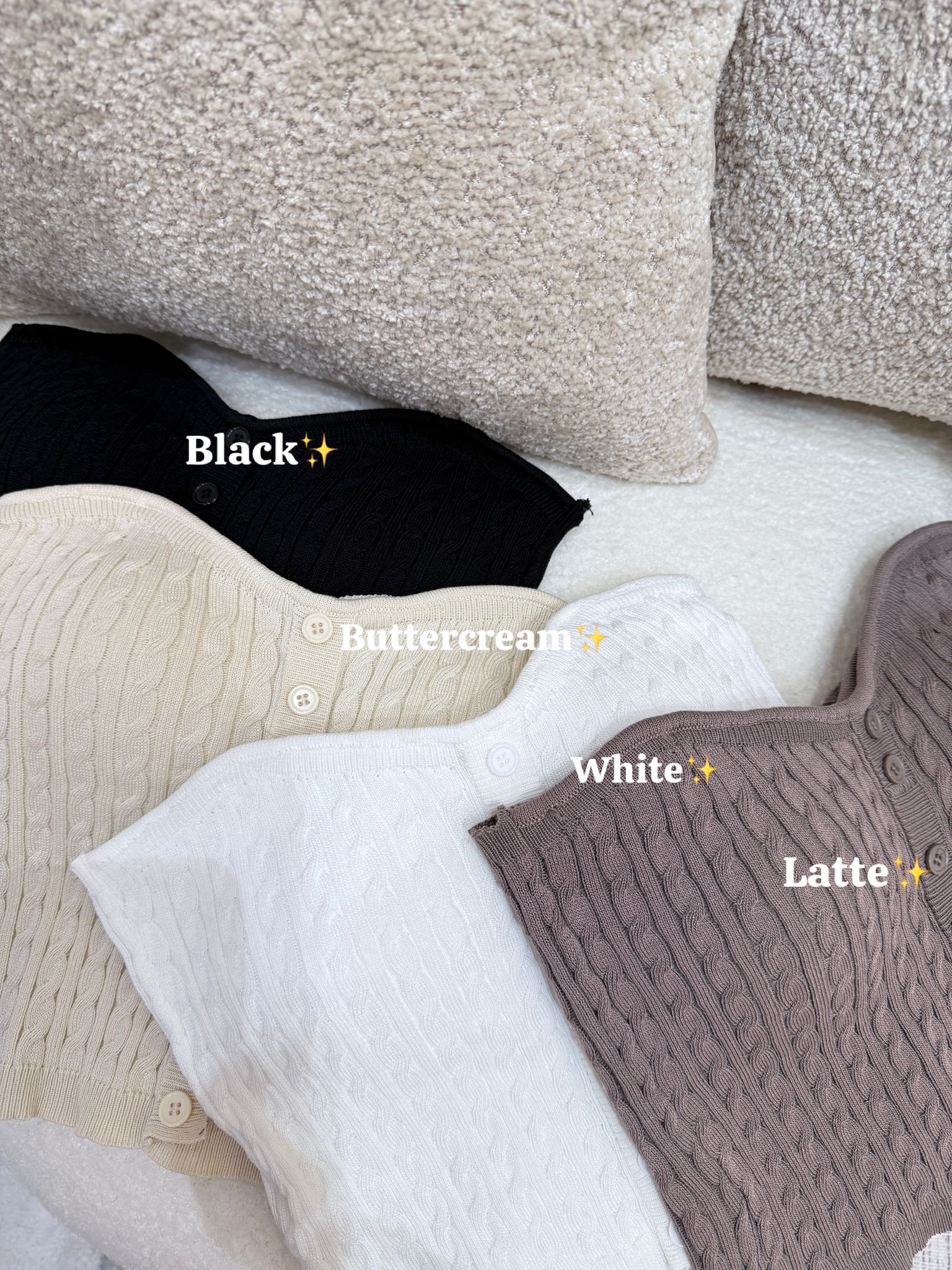 ♥︎羅紋麻花Bratop*Special price*