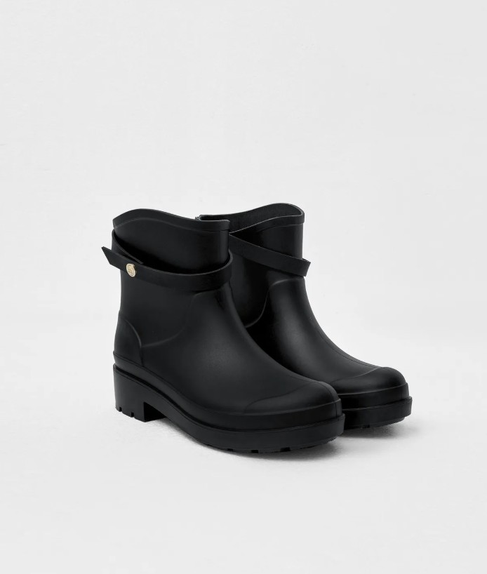 [ MONGDOL  ] Buckle Strap Rain Boots 短桶 水鞋]