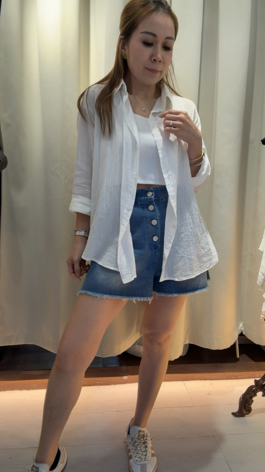 泰國🇹🇭棉麻恤衫外套