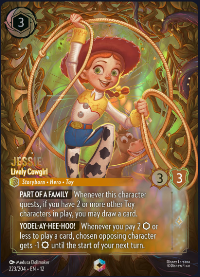 223/204 Jessie - Lively Cowgirl E