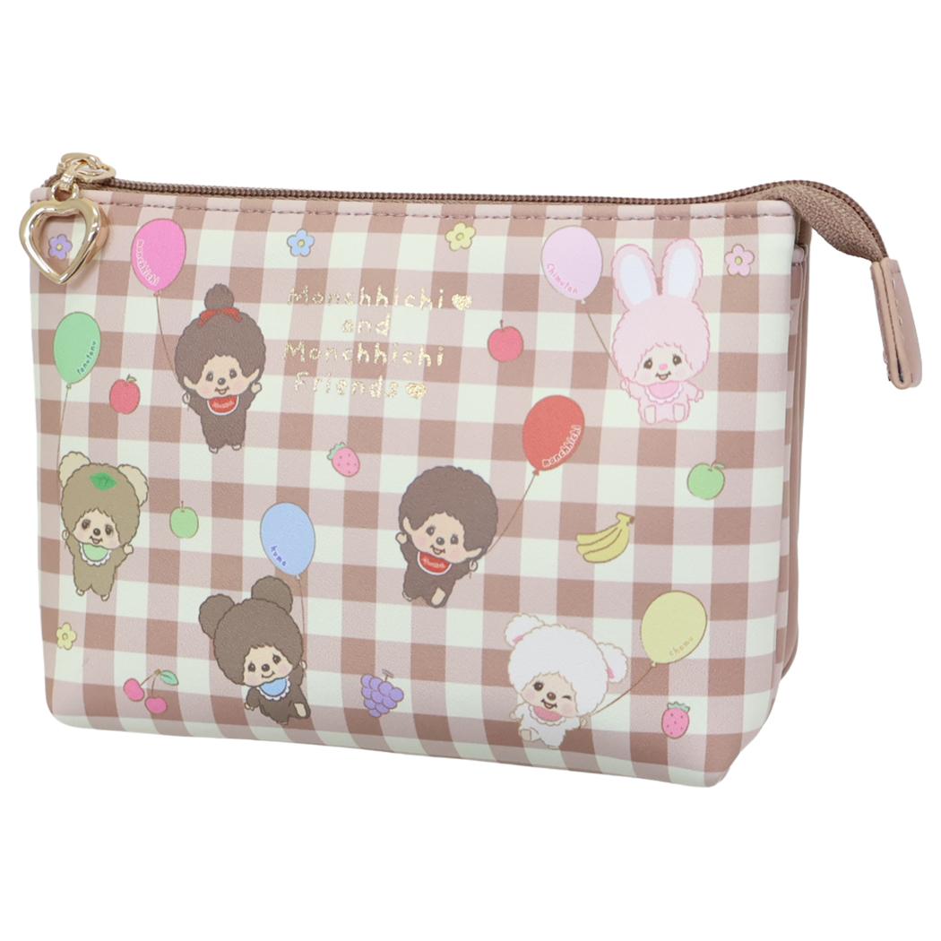 現貨｜Monchhichi 日版 化妝袋 (MO8-16B)