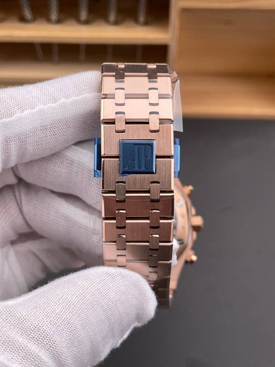 🚀皇家橡树26240 玫瑰金蓝盘/41mm/4401机💯