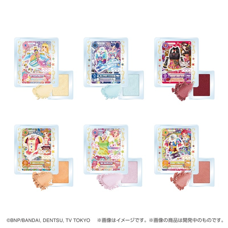 Pon de Couleur 星夢學園 Aikatsu 多用途顏色粉餅/眼影/胭脂 vol.2 盒玩ver. #P-AKG0290 [BANDAI] (PRE-ORDER) [2026/07]