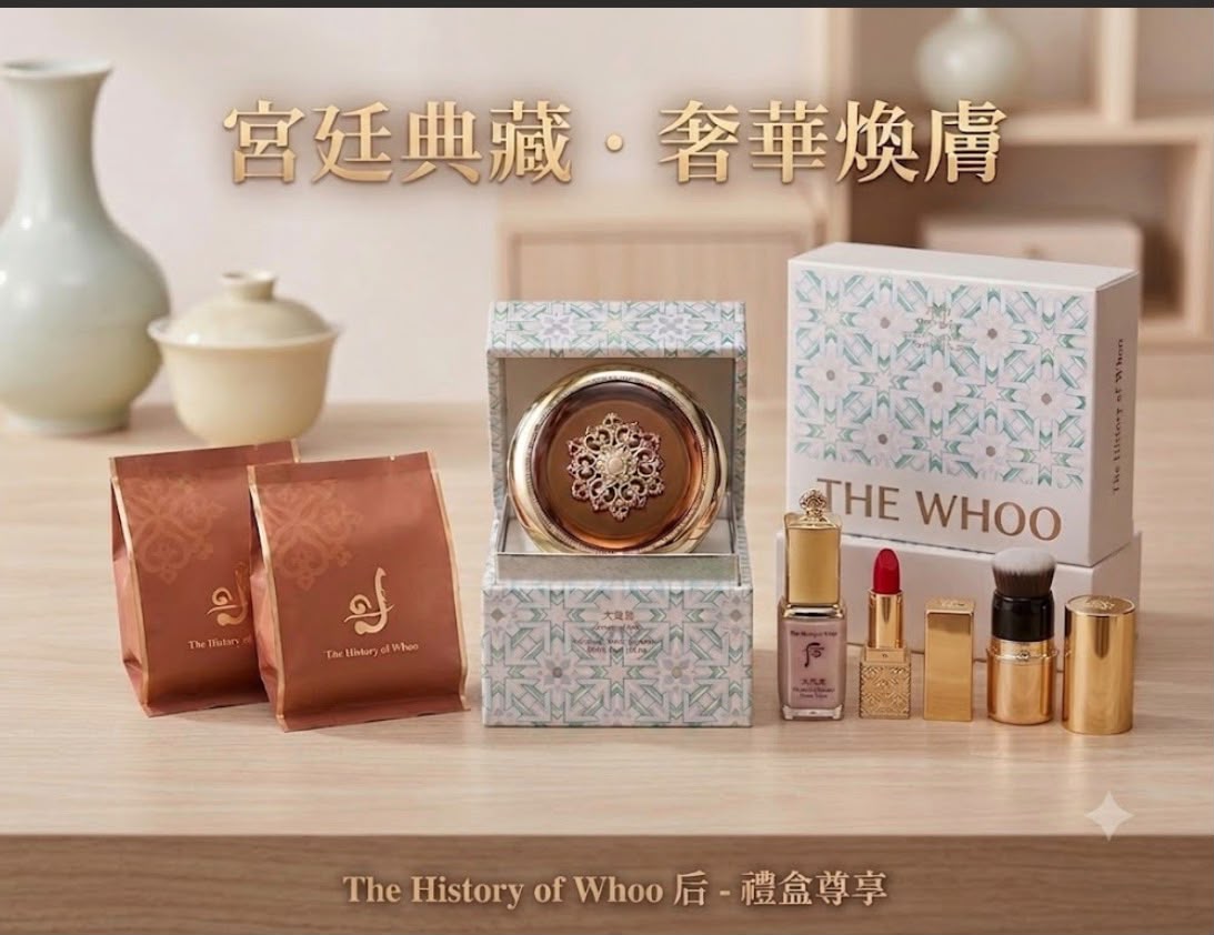 WHOO 后 天氣丹氣墊2025套裝限定版（連補充裝總共3個）