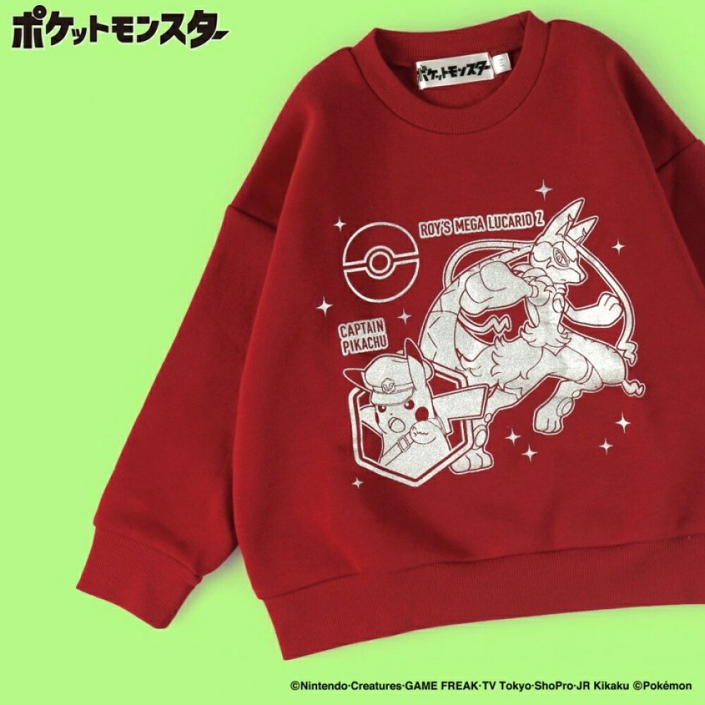 🆕【⭐訂購⭐】🇯🇵日本直送 🌀#Pokemon 超進化系列 前後圖案 抓絨衛衣[2款選] 🌀 [ELJA-0216][261123]