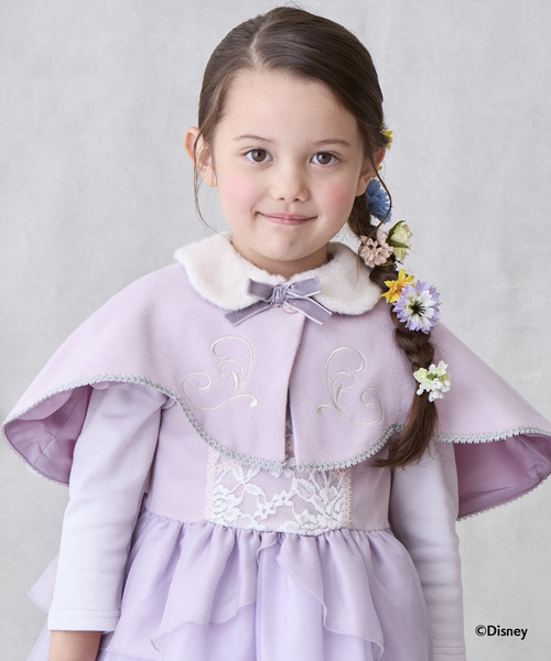 B0060 長髮公主套裝（上衣裙+半裙+斗篷）