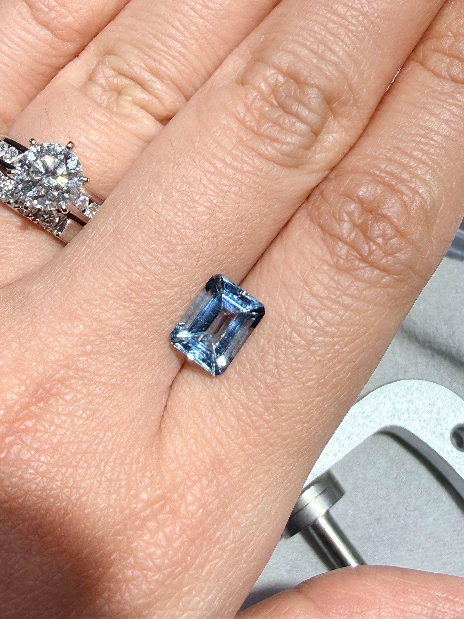 優雅長方形海藍寶石：打造獨特風格的完美之選