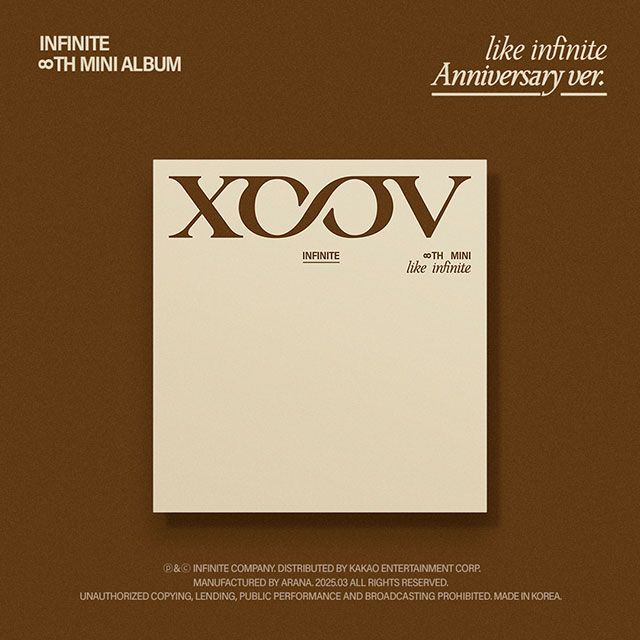 INFINITE - 8TH MINI ALBUM [LIKE INFINITE] - ANNIVERSARY VER.