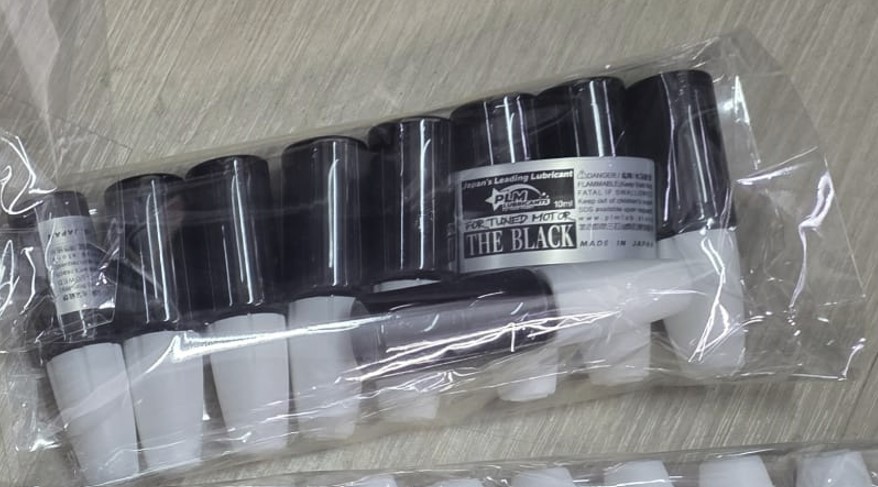 PLM Lubricants - For Tuned Motors: THE BLACK 10ml  銅刷磨合犘打油 10ml 