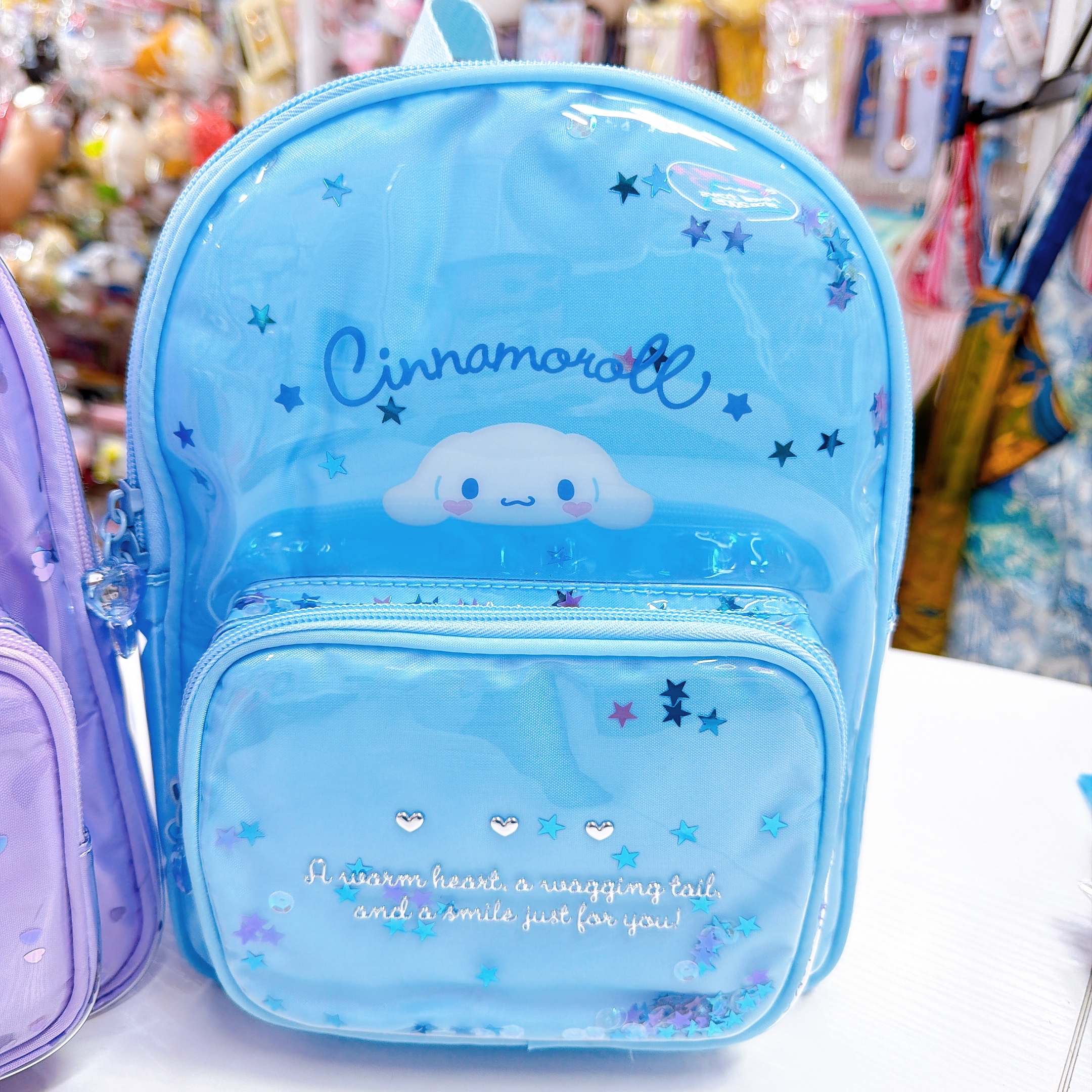 日本直送肉桂狗kuromi膠背囊