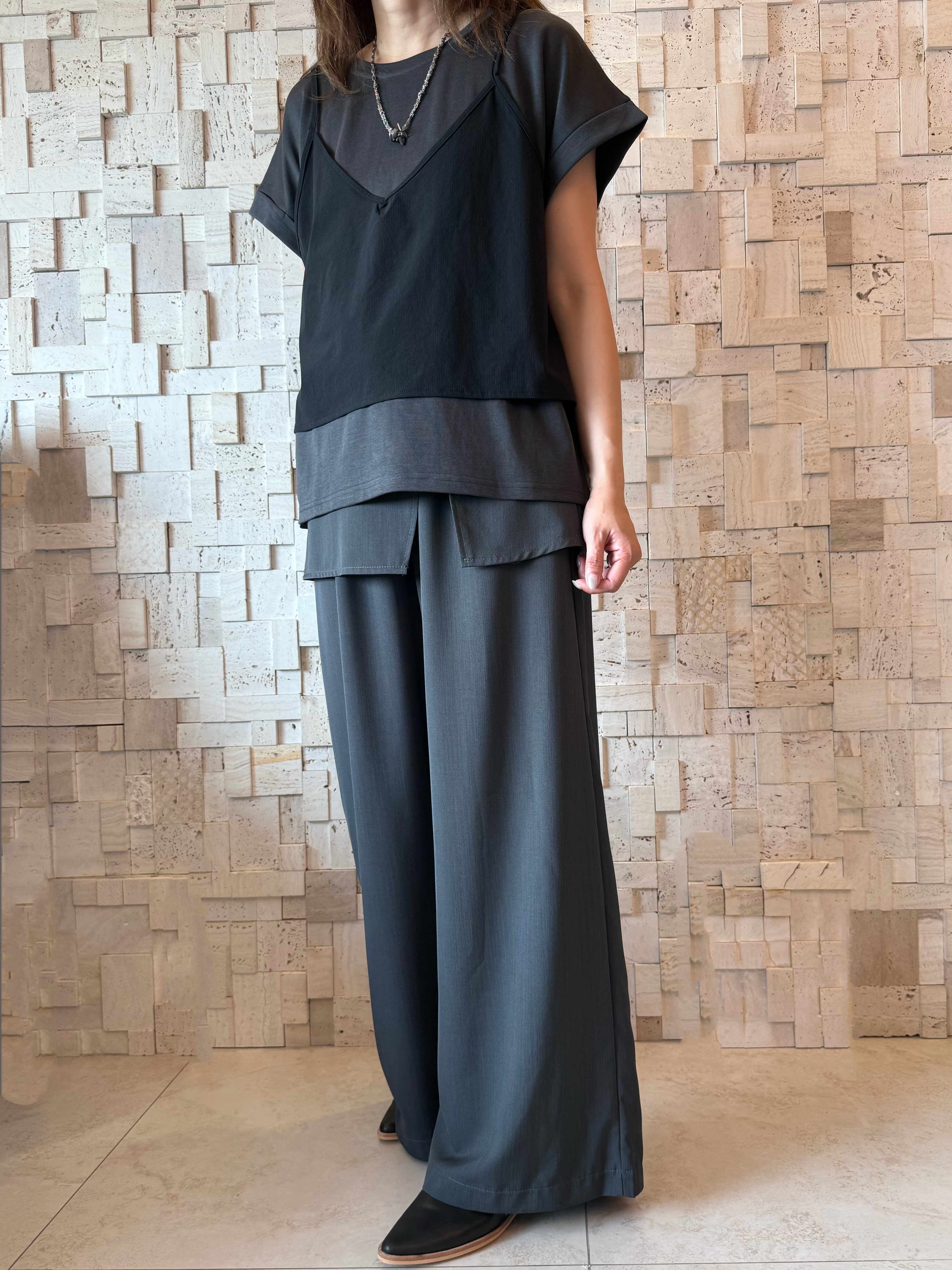 #2088 假兩件設計Top ✨