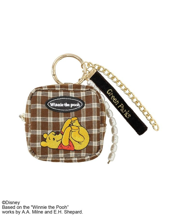 🌸 【預訂】Mini Pouch(BR)-Green Parks x Pooh 