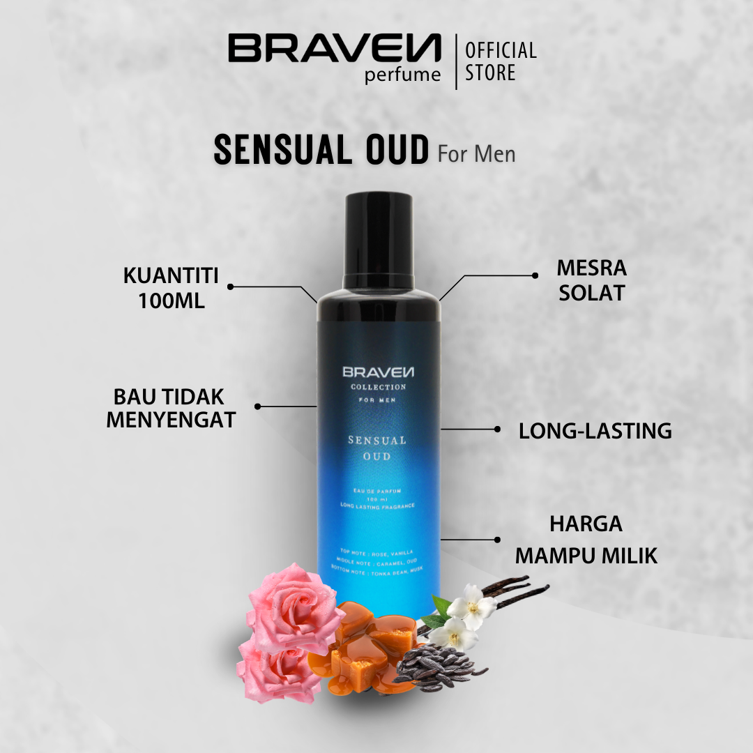 Braven Perfume - Sensual Oud 100ml