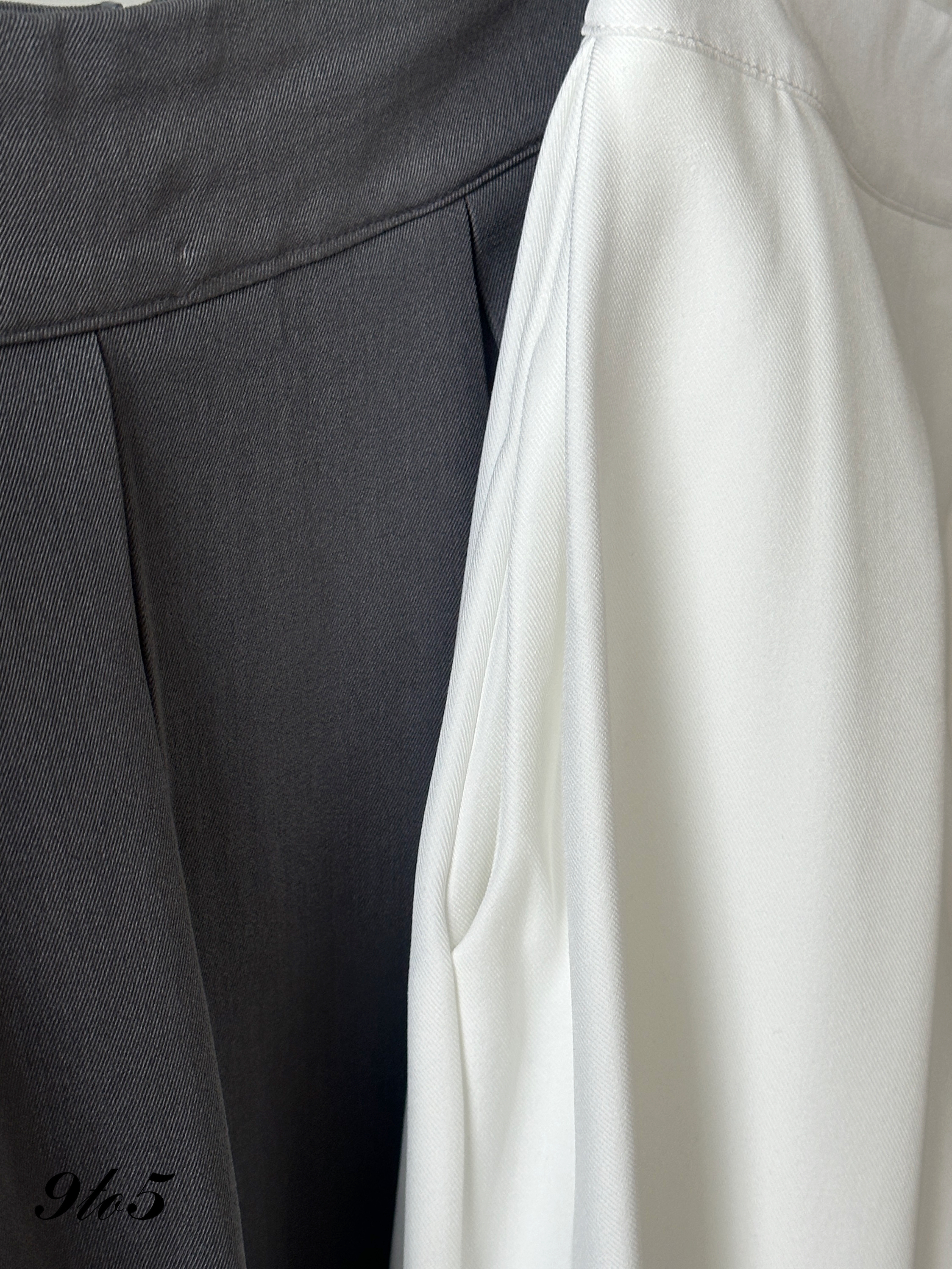 S1967 A Line Pleated Skirt - 3 Colors 