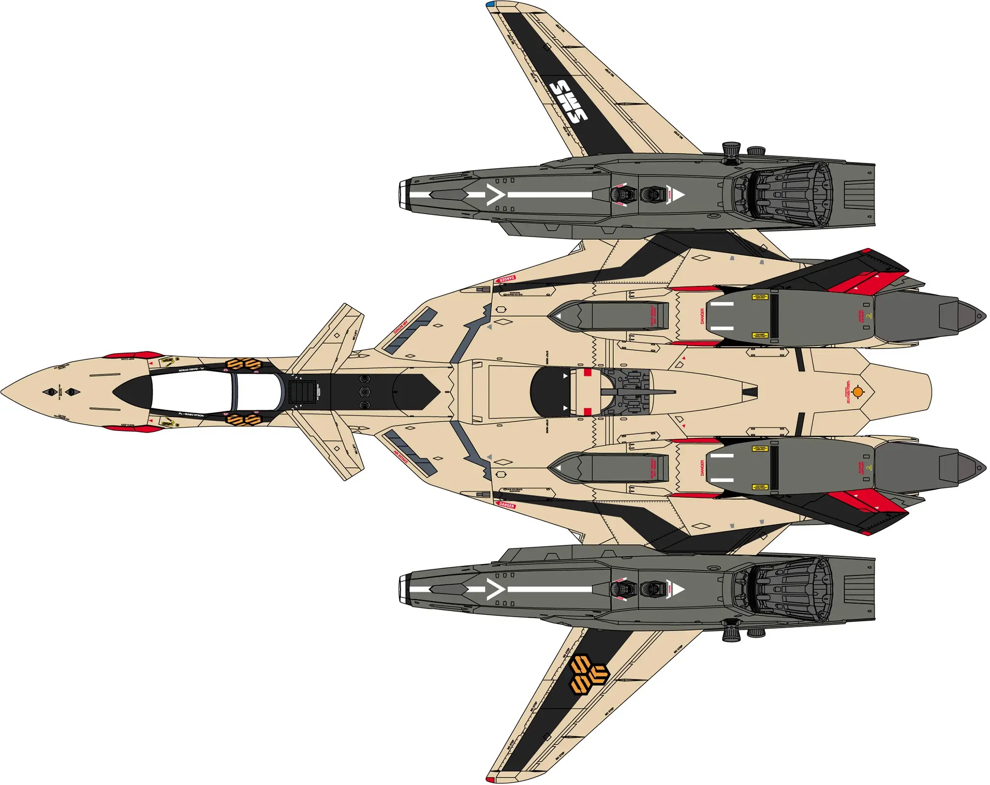 1/48 VF-19EF/A Isamu Special Macross Frontier