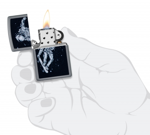 Zippo 美版 滑板太空人 48644   防風打火機 | ZIPPO 指定授權經銷商 |美國製造 | 收藏