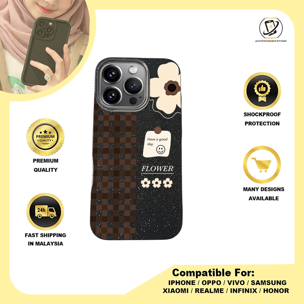 BLING CASE PHONE FOR IPHONE - DESIGN FLOWER G