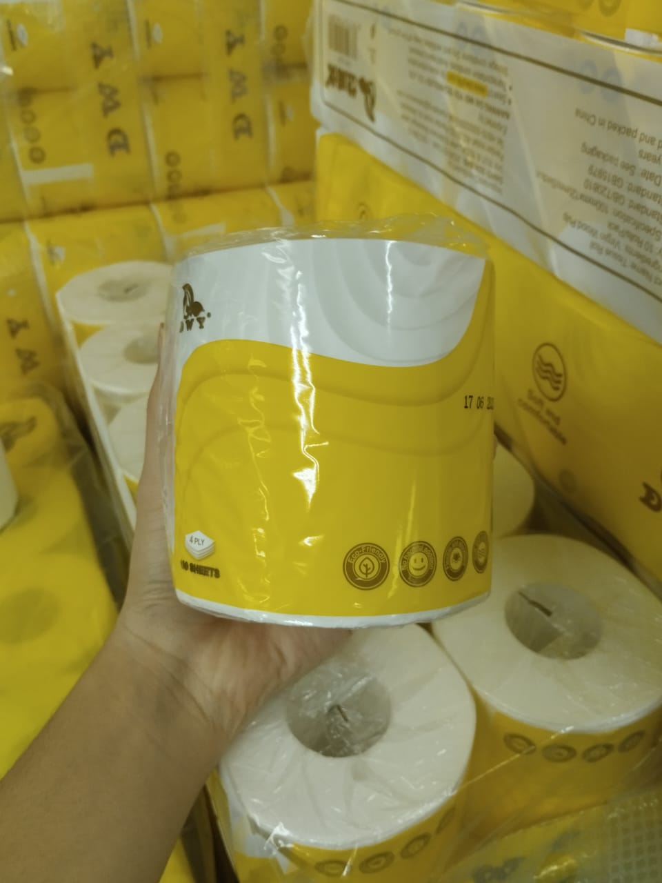 k40281 卷纸 10卷 4层 DW