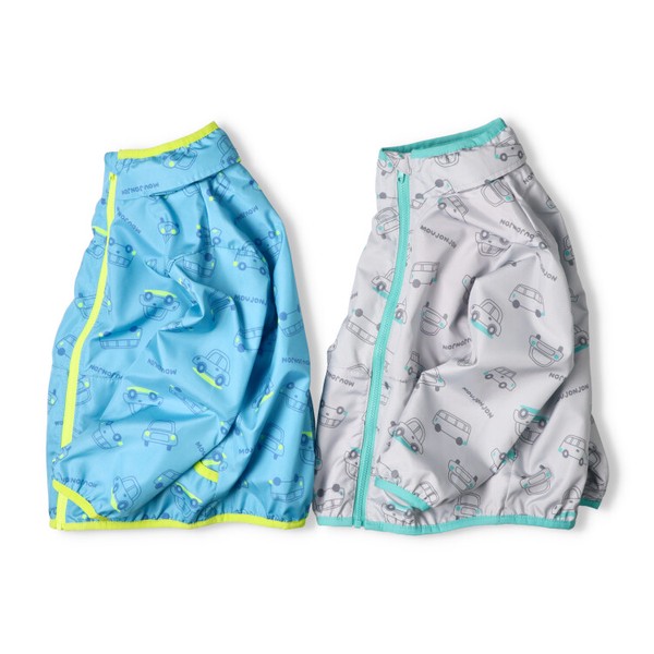 🆕【⭐訂購⭐】🌀 🇯🇵 日本直送 汽車圖案 撞色拉鍊滾邊 撥水加工 #連帽風褸［2款選］🌀 [ELAA-0221][260224]