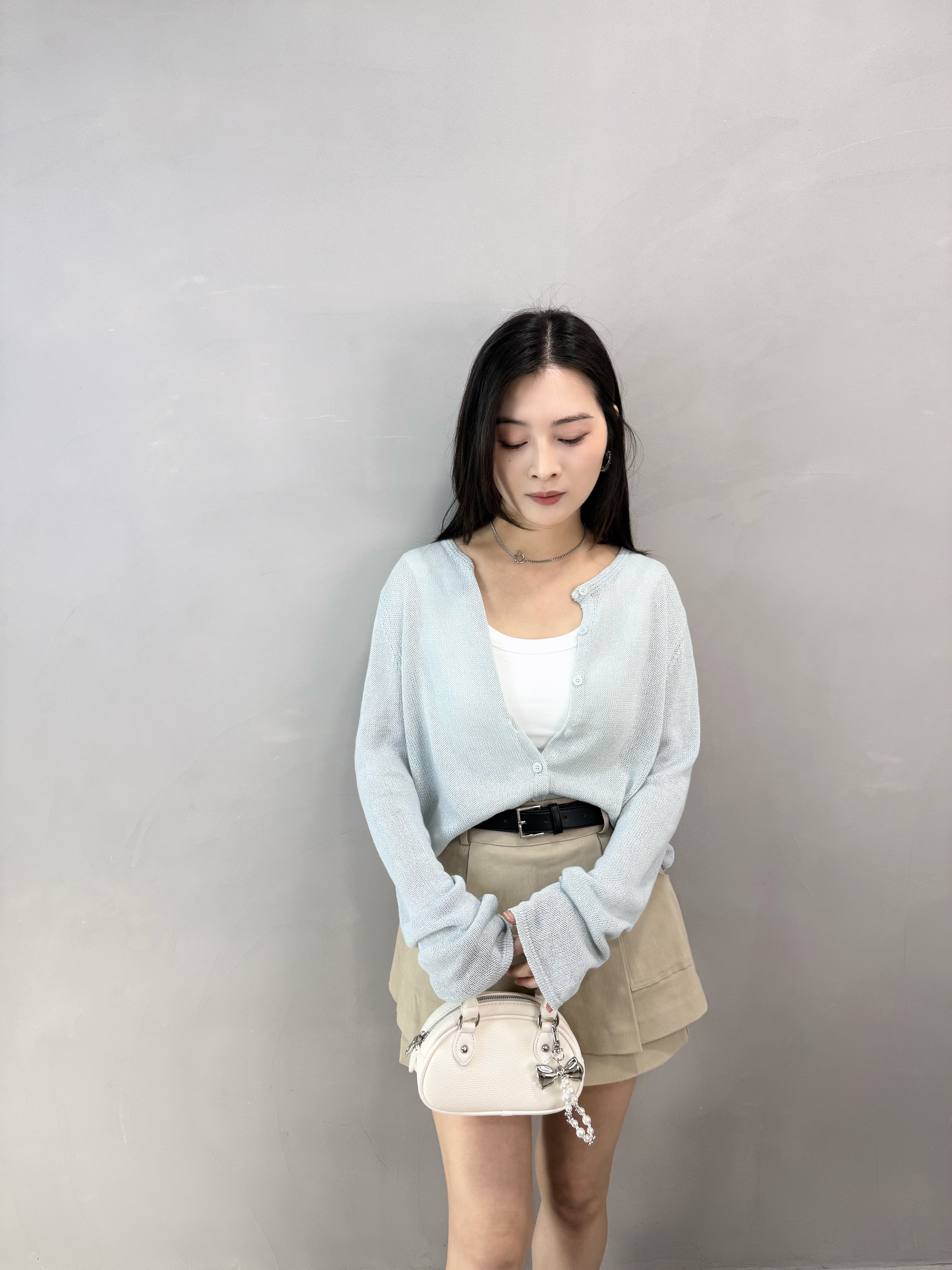 I66 棉質背心中長Bra Top