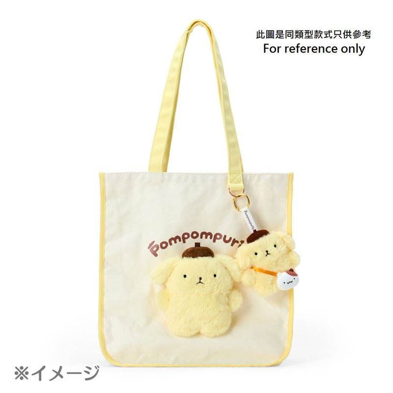 現貨｜Sanrio Pompompurin 布甸狗 30週年版 日版 毛公仔鏡子 吊飾 掛件 (49501-7)