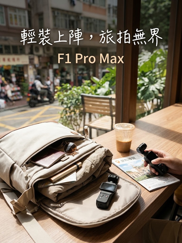 Q17 F1 Pro Max 手持雲台相機